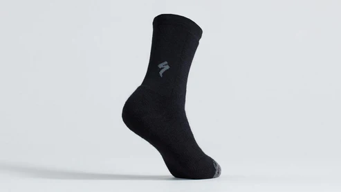 Chaussette haute sale