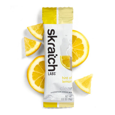 SKRATCH LABS - CLEAR HYDRATION DRINK MIX: HINT OF LEMON unit