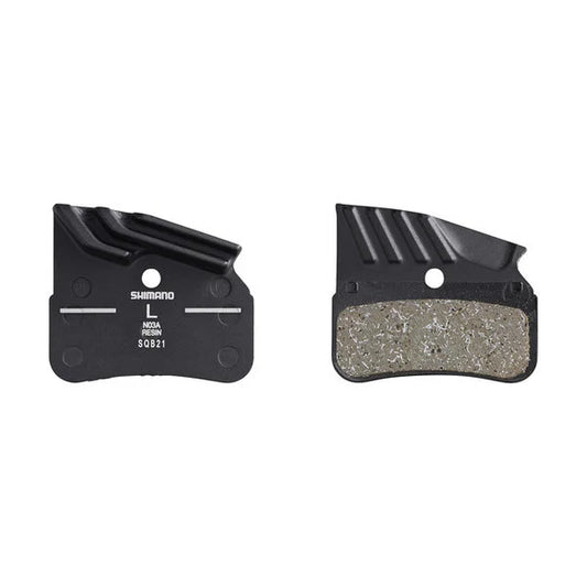 SHIMANO, N-TYPE, DISC BRAKE PADS, SHAPE: SHIMANO N-TYPE, RESIN, PAIR, EBPN03ARFA